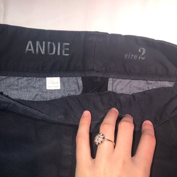 Navy JCrew Andie Slacks - Picture 3 of 3